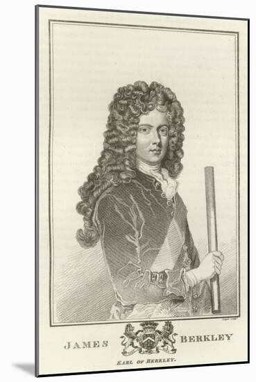 James Berkley, Earl of Berkley-Godfrey Kneller-Mounted Giclee Print