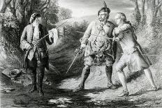 Rob Roy Parting Duellists Rashleigh and Francis Osbaldistone, Engraved by John Le Conte-James Blake McDonald-Laminated Giclee Print