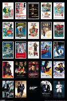 James Bond- 24 Movies-null-Lamina Framed Poster