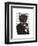 James Bond Cat-Fab Funky-Framed Art Print