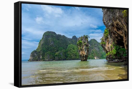 James Bond Island(Koh Tapoo), Thailand-David Ionut-Framed Stretched Canvas