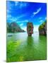 James Bond Island Thailand Travel Destination. Phang Nga Bay Archipelago-SergWSQ-Mounted Premium Photographic Print