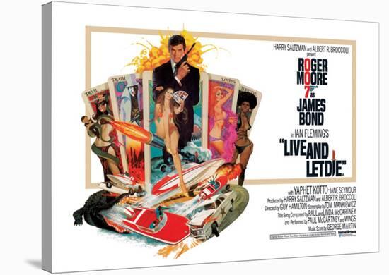 James Bond, Live and Let Die-null-Stretched Canvas