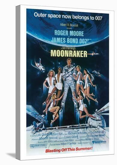 James Bond, Moonraker-null-Stretched Canvas