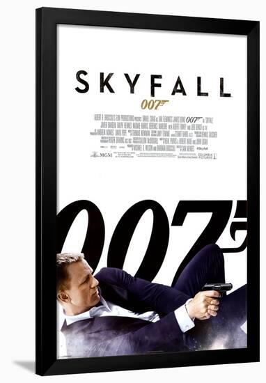 James Bond Skyfall - One Sheet-null-Framed Poster