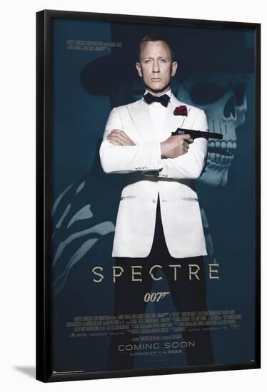 James Bond- Spectre Skull-null-Framed Poster