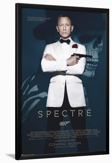 James Bond- Spectre Skull-null-Lamina Framed Poster