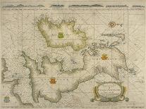 Chart of Sea Coast of England, Scotland, and Ireland, 1746-James Borlow-Mounted Giclee Print