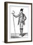 James Boswell, Esq in the Dress of an Armed Corsican Chief, 1769-James Wale-Framed Giclee Print