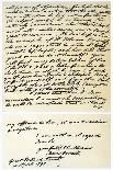 Letter from James Boswell to Edmond Malone, 13th April 1795-James Boswell-Framed Stretched Canvas