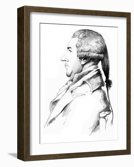 James Boswell - portrait-George Dance-Framed Giclee Print