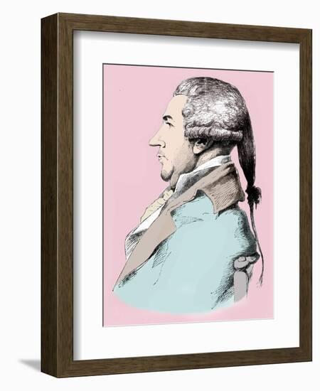 James Boswell - portrait-George Dance-Framed Giclee Print