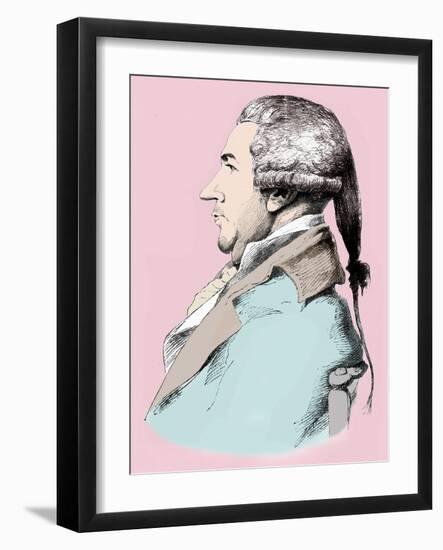 James Boswell - portrait-George Dance-Framed Giclee Print