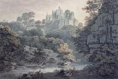 Hawthornden Castle Near Edinburgh-James Bourne-Giclee Print