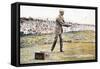 James Braid, Scottish golfer, Open championship at Muirfield, 1906-Unknown-Framed Stretched Canvas