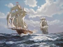 The Clipper 'Fychow' in company-James Brereton-Giclee Print