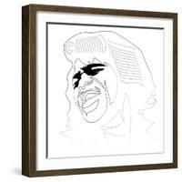 James Brown-Logan Huxley-Framed Art Print