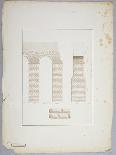 Elevation of Pedestal Entablature of the Arch at Tripoli-James Bruce-Framed Giclee Print