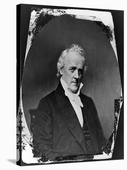 James Buchanan, 15th U.S. President-Science Source-Stretched Canvas