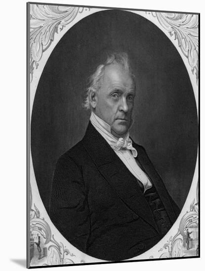 James Buchanan, President of the United States-Jc Buttre-Mounted Art Print