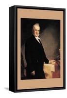 James Buchanan-George Peter Alexander Healy-Framed Stretched Canvas