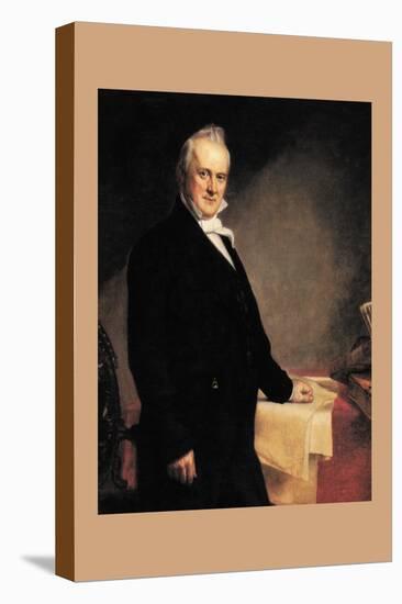 James Buchanan-George Peter Alexander Healy-Stretched Canvas