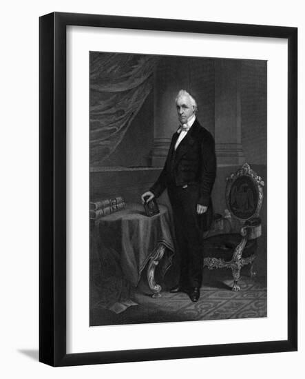 James Buchanan-Alonzo Chappel-Framed Art Print