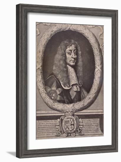 James Butler, 1st Duke of Ormonde, English statesman and royalist soldier, 17th century (1894)-David Loggan-Framed Giclee Print