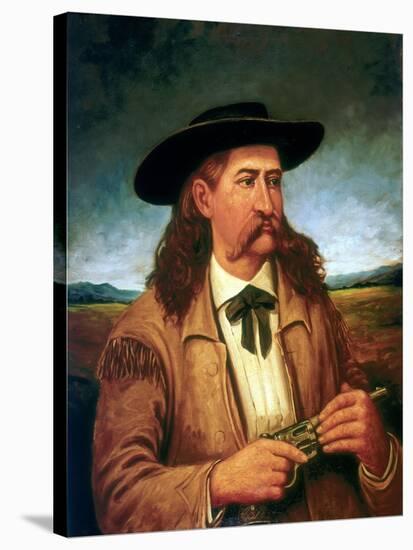 James Butler 'Wild Bill' Hickock (1837-187), American Scout and Lawman, 1874-Henry H Cross-Stretched Canvas