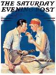 "Tennis Couple,"June 21, 1930-James C. McKell-Giclee Print