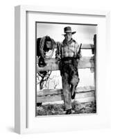 James Cagney. "The Oklahoma Kid" 1939, Directed by Lloyd Bacon-null-Framed Photographic Print