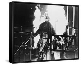 James Cagney, White Heat (1949)-null-Framed Stretched Canvas