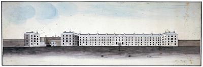 King's Bench Prison, Southwark, London, C1800-James Campling-Giclee Print