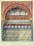 Mosaic Pavement in the Dressing Room of Sultana, Alhambra, from the Arabian Antiquities of Spain-James Cavanagh Murphy-Framed Giclee Print