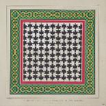 Mosaic Pavement in the Dressing Room of Sultana, Alhambra, from the Arabian Antiquities of Spain-James Cavanagh Murphy-Framed Giclee Print