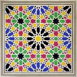 Mosaic Dado from a Fragment in the Alhambra, from 'The Arabian Antiquities of Spain', Published 181-James Cavanagh Murphy-Giclee Print