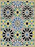 Mosaic Ornament in the South Side of the Court of the Lions, Alhambra-James Cavanagh Murphy-Framed Giclee Print