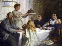 Christmas Par Clark, James (1858-1943) (Oil on Canvas)-James Clark-Laminated Giclee Print