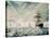 James Clark Ross discovers Antarctic Ice Shelf-Vincent Alexander Booth-Stretched Canvas