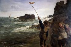 Caught by the Tide, 1869-James Clarke Hook-Giclee Print