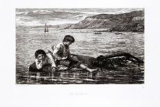Caught by the Tide, 1869-James Clarke Hook-Giclee Print