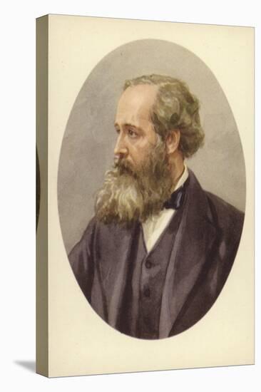 James Clerk Maxwell (1831-1879), Scottish Theoretical Physicist-null-Stretched Canvas