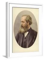 James Clerk Maxwell (1831-1879), Scottish Theoretical Physicist-null-Framed Giclee Print