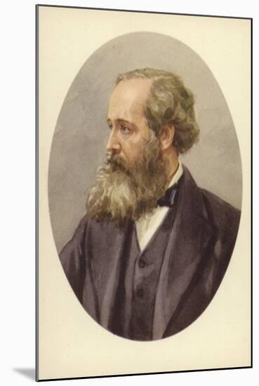 James Clerk Maxwell (1831-1879), Scottish Theoretical Physicist-null-Mounted Giclee Print
