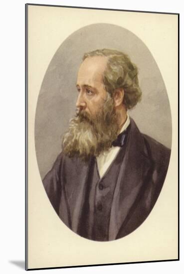 James Clerk Maxwell (1831-1879), Scottish Theoretical Physicist-null-Mounted Giclee Print