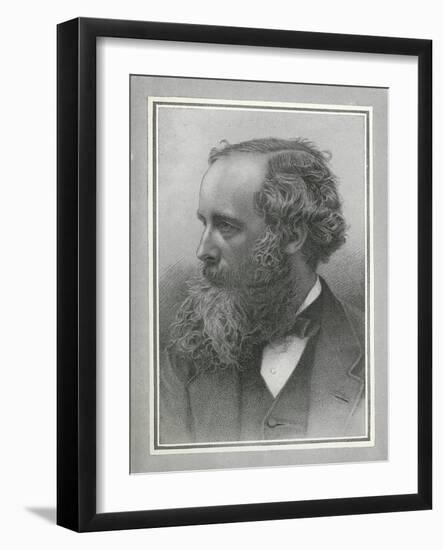 James Clerk Maxwell, Scottish Physicist-Science, Industry and Business Library-Framed Photographic Print