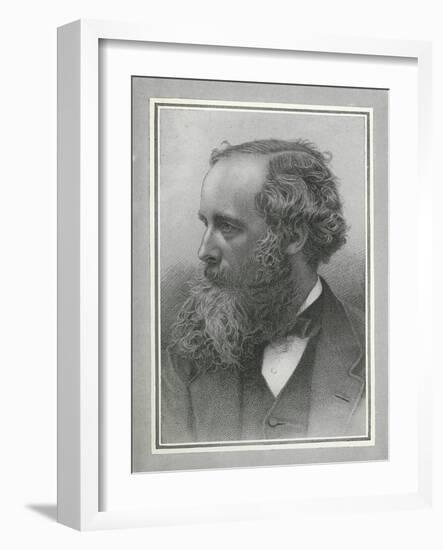 James Clerk Maxwell, Scottish Physicist-Science, Industry and Business Library-Framed Photographic Print