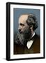 James Clerk Maxwell, Scottish Physicist-Science Source-Framed Giclee Print