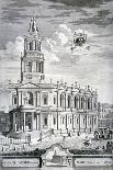 St Mary's Church in the Strand, London, mid 18th century-James Cole-Giclee Print