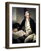 James Cook, English Explorer, Navigator and Hydrographer, 1775-1776-Nathaniel Dance-Holland-Framed Giclee Print